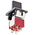TE Connectivity DPDT, (On)-Off-(On) Rocker Switch Panel Mount