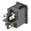 Marquardt Illuminated DPST, On-None-Off Rocker Switch Panel Mount
