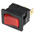Molveno Illuminated SPST, On-None-Off Rocker Switch Panel Mount