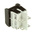 Apem DPST, On-None-Off Rocker Switch Panel Mount