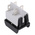APEM Illuminated DPST, On-None-Off Rocker Switch Panel Mount