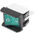 APEM Illuminated DPST, On-None-Off Rocker Switch Panel Mount