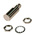 Omron Inductive Barrel-Style Proximity Sensor, M18 x 1, 7 mm Detection, 10 → 30 V dc, IP67