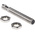 Omron Inductive Barrel-Style Proximity Sensor, M8 x 1, 2 mm Detection, PNP Output, 12 → 24 V dc, IP67