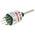 KNITTER-SWITCH, 5 Position DP5T Rotary Switch, 500 mA @ 24 V dc, Solder