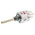 KNITTER-SWITCH, 5 Position DP5T Rotary Switch, 500 mA @ 24 V dc, Solder