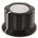 TE Connectivity Rotary Switch Knob for use with 6.35 mm Shafts