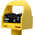 Banner 1 Button Self-Checking Optical Touch Buttons, Yellow, STB Series