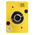 Banner 1 Button Self-Checking Optical Touch Buttons, Black, Yellow, STB Series