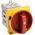 Allen Bradley 3P Pole DIN Rail Isolator Switch - 32A Maximum Current, 15kW Power Rating, IP66