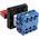 Kraus & Naimer 4P Pole Panel Mount Isolator Switch - 25A Maximum Current, 7.5kW Power Rating, IP65