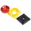Allen Bradley Red/Yellow Rotary Handle