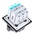 Siemens 3P Pole Panel Mount Isolator Switch - 63A Maximum Current, 22kW Power Rating, IP65