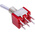 RS PRO Toggle Switch, PCB Mount, On-On, DPDT, Through Hole Terminal, 250V
