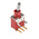 RS PRO Toggle Switch, PCB Mount, On-On, SPDT, Through Hole Terminal