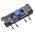 KNITTER-SWITCH PCB Slide Switch DPST On-On-On 300 mA @ 4 V dc