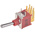 RS PRO Toggle Switch, PCB Mount, On-(On), DPDT, Through Hole Terminal