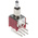 RS PRO Toggle Switch, PCB Mount, On-Off-On, DPDT, Through Hole Terminal