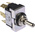 TE Connectivity Toggle Switch, Panel Mount, (On)-Off-(On), DPDT, Tab Terminal