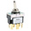 TE Connectivity Toggle Switch, Panel Mount, On-(On), DPDT, Tab Terminal