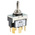 TE Connectivity Toggle Switch, Panel Mount, On-Off-(On), DPDT, Tab Terminal