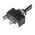 Arcolectric (Bulgin) Ltd Toggle Switch, Panel Mount, On-Off-On, SPDT, Tab Terminal