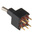 APEM Toggle Switch, PCB Mount, On-On, DPDT, Through Hole Terminal