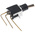 APEM Toggle Switch, PCB Mount, On-On, SPDT, Through Hole Terminal