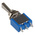 APEM Rotary Switch, Panel Mount, (On)-Off-(On), SPST, Solder Terminal