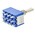 APEM Toggle Switch, Panel Mount, On-Off-On, 4PDT, Solder Terminal