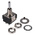 KNITTER-SWITCH Toggle Switch, Panel Mount, On-Off-On, DPDT, Solder Terminal