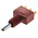C & K Toggle Switch, Panel Mount, (On)-Off-(On), SPDT, Solder Terminal