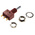 C & K Toggle Switch, Panel Mount, (On)-Off-(On), SPDT, Solder Terminal