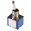 APEM Toggle Switch, Panel Mount, On-On, DPST, Solder Terminal