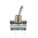 APEM Toggle Switch, Panel Mount, On-Off, SPST, Tab Terminal