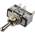 APEM Toggle Switch, Panel Mount, On-Off-On, SPST, Tab Terminal
