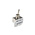 APEM Toggle Switch, Panel Mount, On-Off, DPST, Tab Terminal