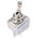 APEM Toggle Switch, Panel Mount, On-Off, DPST, Tab Terminal