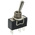 APEM Toggle Switch, Panel Mount, On-Off-On, SPDT, Tab Terminal