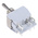 APEM Toggle Switch, Panel Mount, (On)-Off-(On), DPST, Solder Lug Terminal, 250V ac