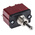 APEM Toggle Switch, Panel Mount, (On)-Off-(On), SPST, Tab Terminal, 28V dc