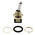 KNITTER-SWITCH Toggle Switch, Panel Mount, On-On, DPDT, Solder Terminal, 250V ac