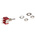TE Connectivity Toggle Switch, PCB Mount, (On)-Off-(On), DPDT, Through Hole Terminal, 120 V ac, 28V dc