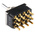 TE Connectivity Toggle Switch, Panel Mount, On-On-On, 4PDT, Solder Terminal, 125V