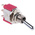 C & K Toggle Switch, PCB Mount, On-None-On, SPDT, Solder Terminal