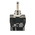 Arcolectric (Bulgin) Ltd Toggle Switch, Panel Mount, (On)-Off-(On), DPDT, Tab Terminal
