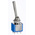 APEM Toggle Switch, Panel Mount, (On)-Off-(On), DPDT, Solder Lug Terminal, 30 V dc, 125V ac