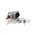 Honeywell Toggle Switch, Bushing Mount, On-(On), SPDT, Screw Terminal, 125V ac