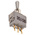 KNITTER-SWITCH Toggle Switch, PCB Mount, (On)-Off-(On), SPDT, Through Hole Terminal