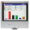 ABB RVG200, 6 Input Channels, 1 Output Channels, Paperless Chart Recorder Measures Current, Millivolt, Resistance,